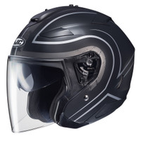 HJC IS-33 II Apus Open Face Helmet For Men White/Black View