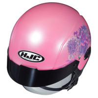 HJC IS- Cruiser Amor Half Face Helmet For Women Pink Main View