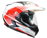 Vega Cross Tour 2 Dual Sport Helmet For Men Red View