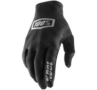 100% Celium 2 Off Road Gloves For Men's Black/Silver View