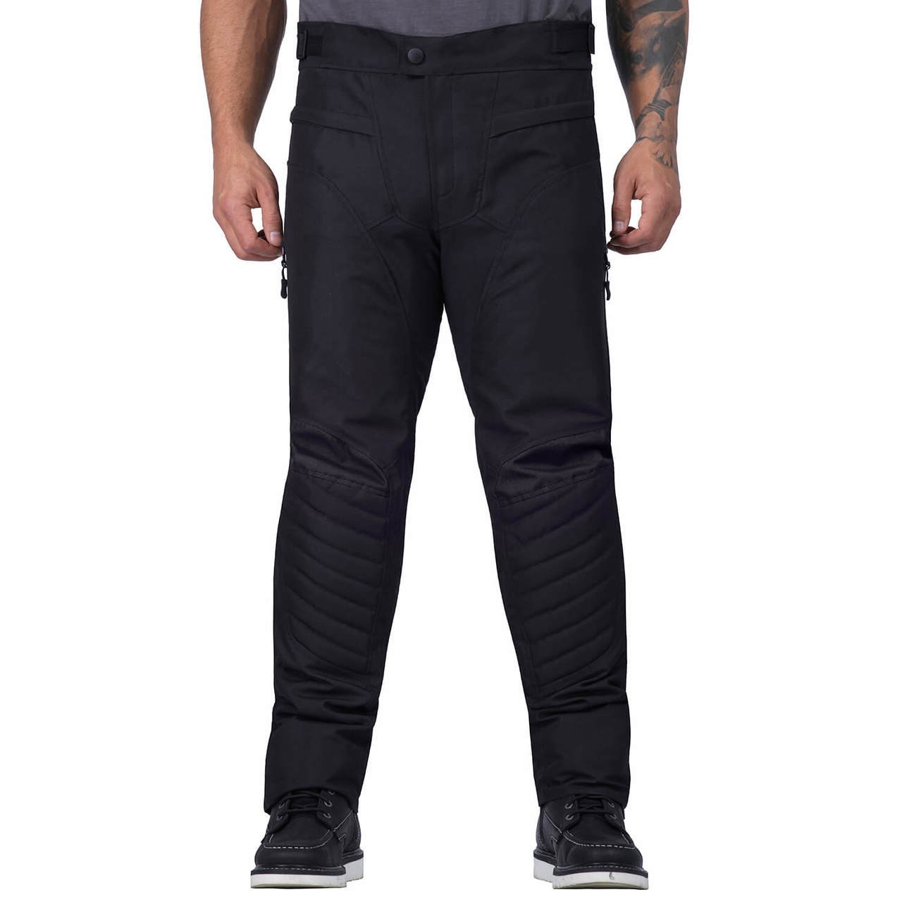 Mens Cordura Motorcycle Pants Trousers Ce armor Biker Thermal Liner Trouser 