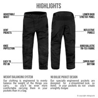 Viking Cycle Saxon Motorcycle Trousers for Men Highlights