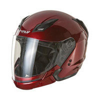 Fly Racing Tourist Solid Helmet Red