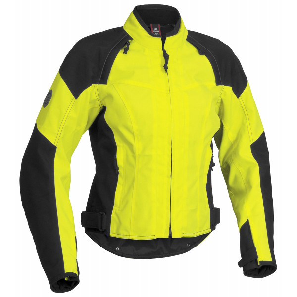 Firstgear Women's Contour Textile Jacket Yellow Front Side