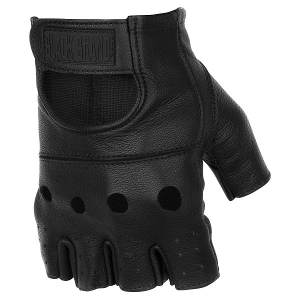 Black Brand Bare Knuckle Shorty Gloves Black