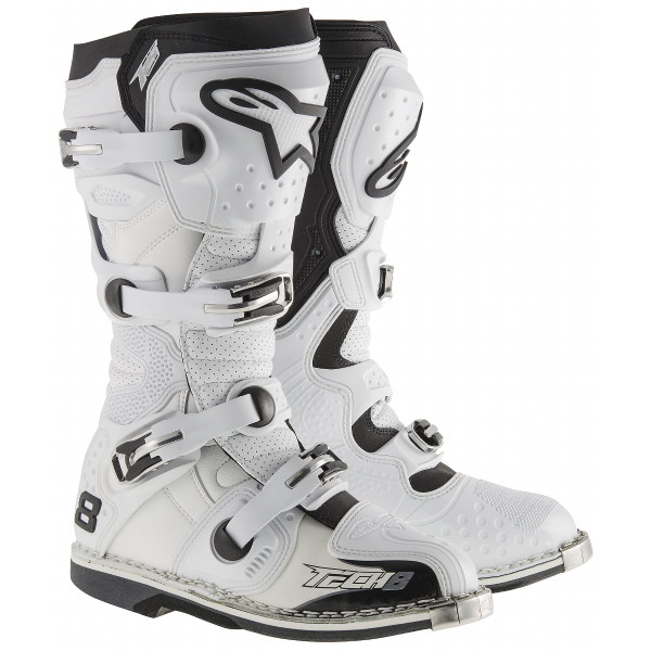 Alpinestars Tech 8 RS Vented Boots White