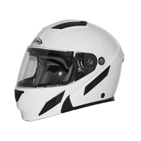 Zox Brigade Svs Solid Helmets White