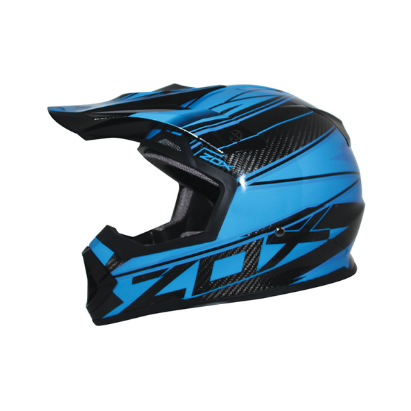 Zox Matrix Carbon Abyss Helmets Blue