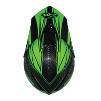 Zox Matrix Carbon Abyss Helmets Green 1