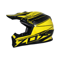 Zox Matrix Carbon Abyss Helmets Yellow