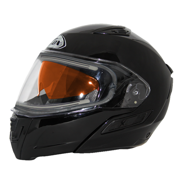 Zox Condor Svs Snow Electric Shield Solid Helmets Black