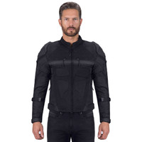 Viking Cycle Stealth Motorcycle Jacket for Men