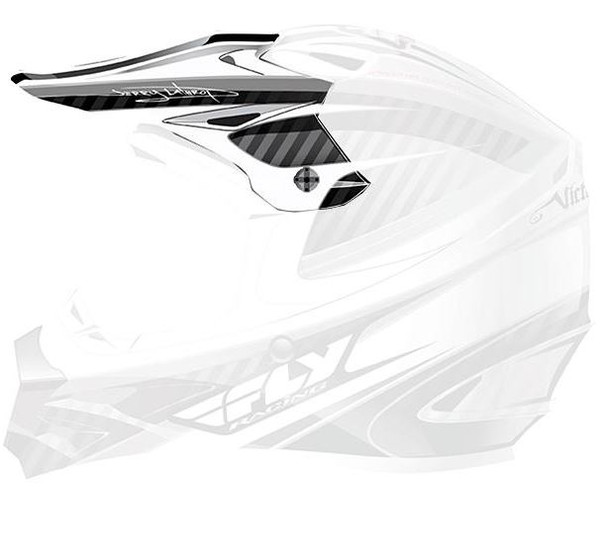 Fly Racing Visor for F2 Carbon Split Helmet