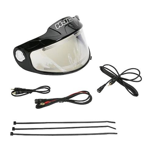 HJC HJ-07 Electric Snow Face Shield Clear