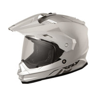 Fly Racing Trekker Helmet Silver