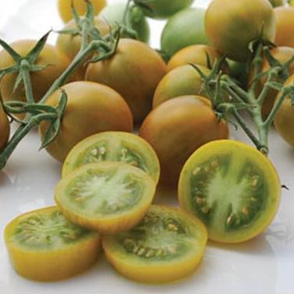 Emerald Green Cherry Tomato Seeds Pase Seeds