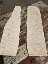22 long x .22 s2s at 60 grit , see dry pics for widths