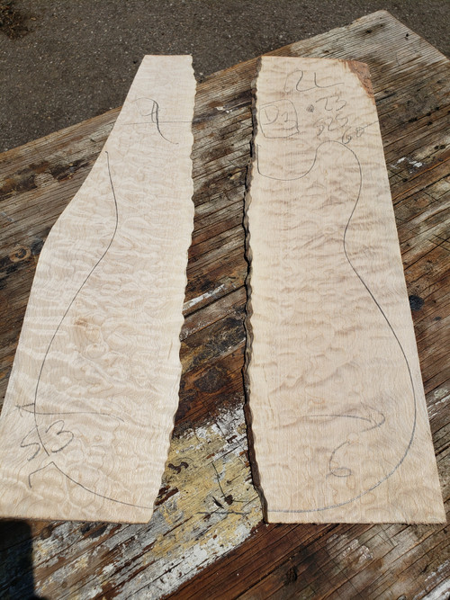 22 long x .22 s2s at 60 grit , see dry pics for widths