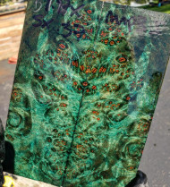  Maple Burl stabilized scales 10.12.23  I