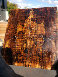 curly Maple  stabilized scales 10.12.23  F