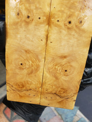 buckeye burl  stabilized scales 10.12.23  J XL