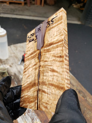 Curly Koa stabilized scales  10.18.23 I