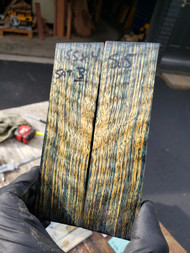 Curly Satinwood stabilized scales  10.18.23 B