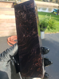 Maple Burl  stabilized block  B 10.14.23