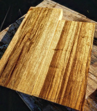 black limba oversized XL  guitar body 11.14.2023 B