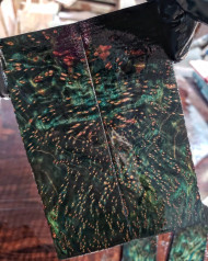  Green redwood burl stabilized scales A 1.17.24
