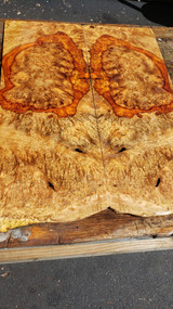 amboyna burl bookmatch 3 6.24.24