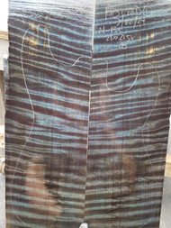 Blue redwood burl bookmatch  9.06.24.001