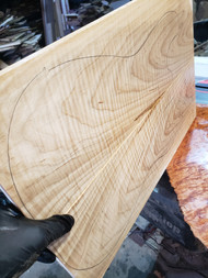 curly carvetop maple  Bookmatch 5.8.24.001