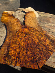 cocobolo spalted curly crotch bookmatch (5) 11/24/25