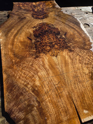 cocobolo spalted curly crotch bookmatch (11) 11/24/25