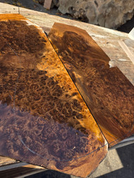 Mystery walnut like burl bookmatch (2) 11.15.2025