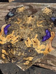 buckeye burl 2pc bookmatch  A 3.10.26