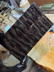 Quilted Maple  stabilized scales black 1.20.26.002