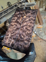 Quilted Maple  stabilized scales black 1.20.26.006