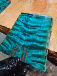 Quilted Maple  stabilized scales blue 1.20.26.009