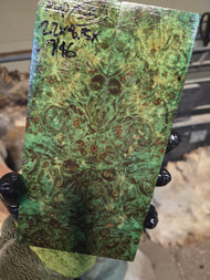 Maple Burl stabilized scales green  1.20.26.00b3 XXL