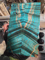 Maple Burl stabilized scales blue 1.20.26.0B10 XL