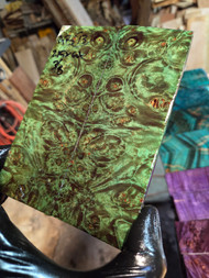 Maple Burl stabilized scales green 1.20.26.0B13