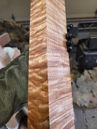 quilted maple turning spindle  C 1.20.26.