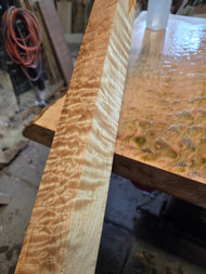 quilted maple turning spindle K 1.26.26.