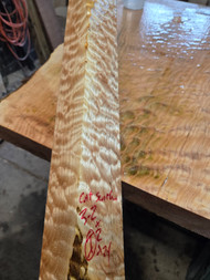 quilted maple turning spindle I 1.26.26.