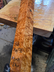 burl maple turning spindle MB 1 1.26.26.