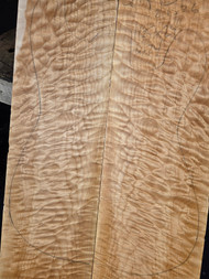 quilted maple Bookmatch 4 . 2.16.26