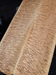 quilted maple Bookmatch 5 . 2.16.26