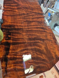 1pc curly redwood RED A 3.4.26